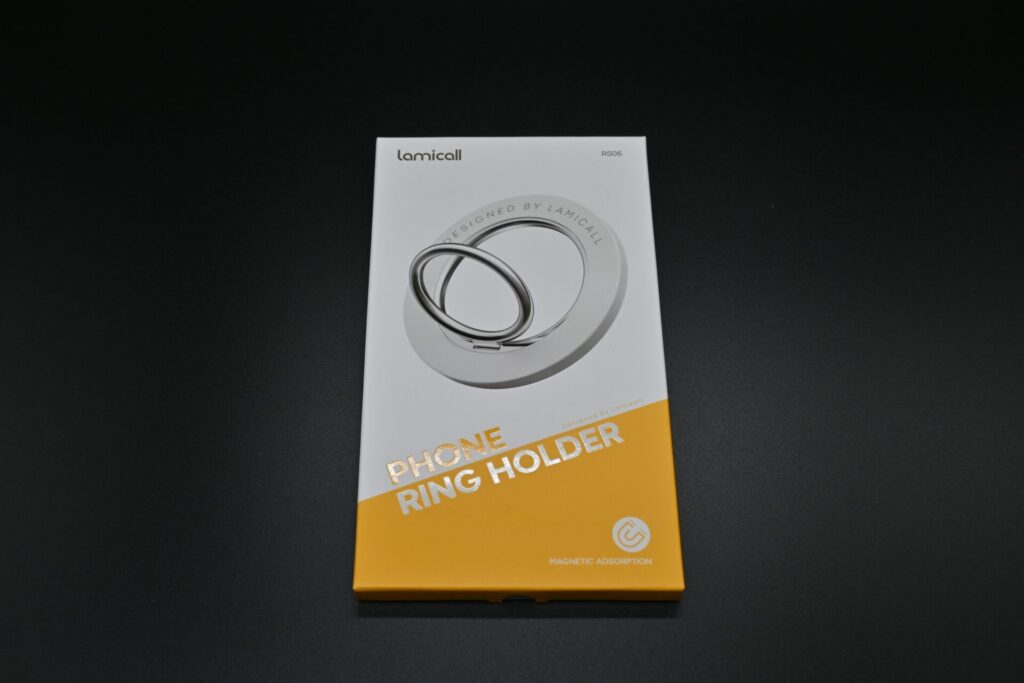 Lamicall Phone Ring Holderのパッケージ