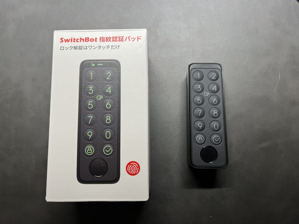  Switch Bot指紋認証パッド